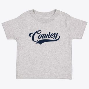 Cowley Wyoming Vintage Team Toddler T-Shirt