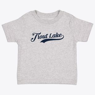 Trout Lake Washington Vintage Team Toddler T-Shirt