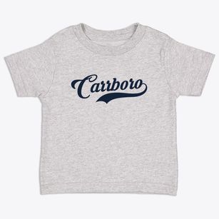 Carrboro North Carolina Vintage Team Toddler T-Shirt