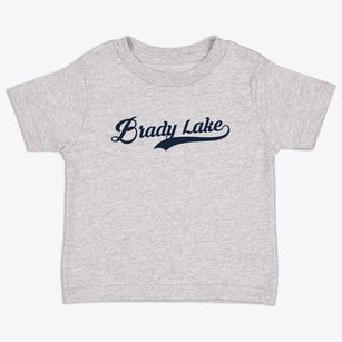Brady Lake Ohio Vintage Team Toddler T-Shirt