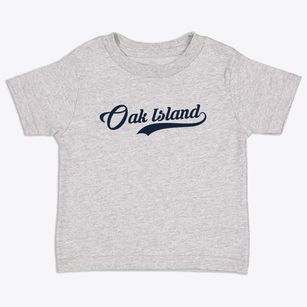 Oak Island Texas Vintage Team Toddler T-Shirt