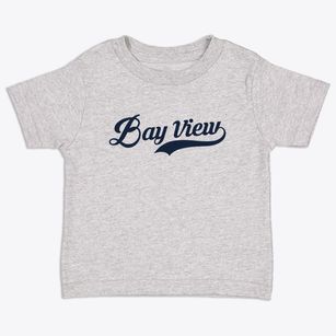 Bay View Michigan Vintage Team Toddler T-Shirt