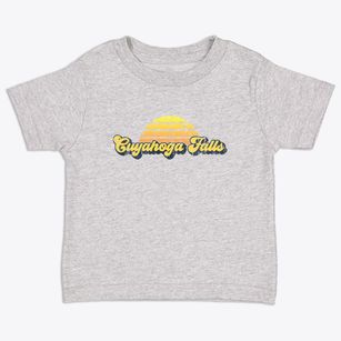 Cuyahoga Falls Ohio Sublime Sunset Toddler T-Shirt