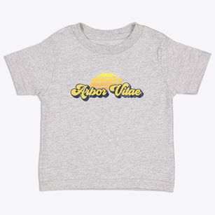 Arbor Vitae Wisconsin Sublime Sunset Toddler T-Shirt