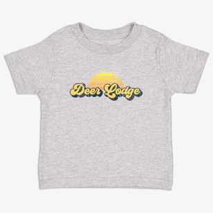 Deer Lodge Montana Sublime Sunset Toddler T-Shirt