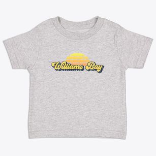 Williams Bay Wisconsin Sublime Sunset Toddler T-Shirt