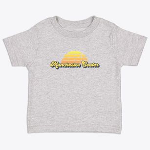 Manchester Center Vermont Sublime Sunset Toddler T-Shirt