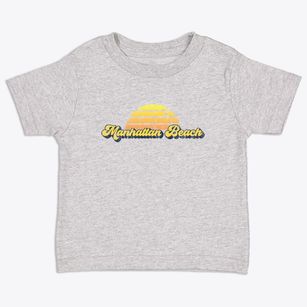 Manhattan Beach California Sublime Sunset Toddler T-Shirt