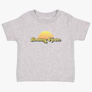 Boothbay Harbor Maine Sublime Sunset Toddler T-Shirt