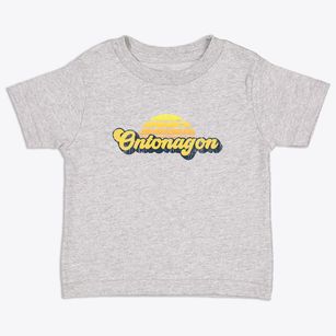 Ontonagon Michigan Sublime Sunset Toddler T-Shirt