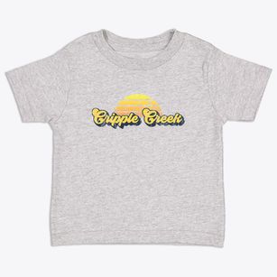 Cripple Creek Colorado Sublime Sunset Toddler T-Shirt