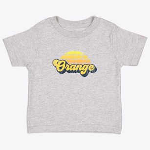 Orange California Sublime Sunset Toddler T-Shirt