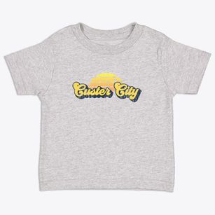 Custer City Oklahoma Sublime Sunset Toddler T-Shirt