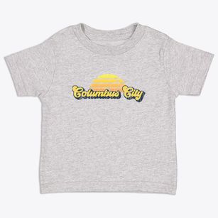 Columbus City Iowa Sublime Sunset Toddler T-Shirt