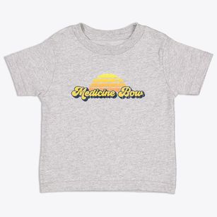 Medicine Bow Wyoming Sublime Sunset Toddler T-Shirt