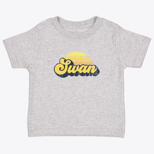 Swan Iowa Sublime Sunset Toddler T-Shirt