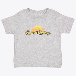 Russell Springs Kansas Sublime Sunset Toddler T-Shirt