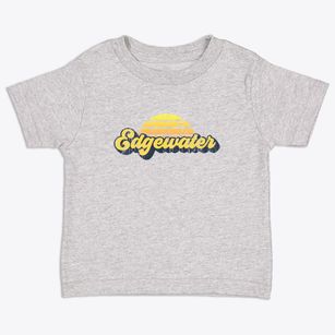 Edgewater Maryland Sublime Sunset Toddler T-Shirt