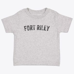 Fort Riley Kansas Timeless Retro Toddler T-Shirt