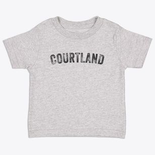 Courtland Wisconsin Timeless Retro Toddler T-Shirt