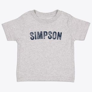 Simpson Louisiana Timeless Retro Toddler T-Shirt