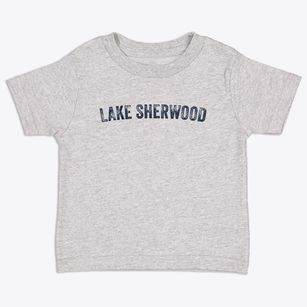 Lake Sherwood Wisconsin Timeless Retro Toddler T-Shirt