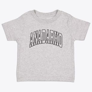 Anadarko Oklahoma Trendy Block Toddler T-Shirt