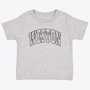 Weston West Virginia Trendy Block Toddler T-Shirt