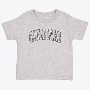 Eagle Lake Texas Trendy Block Toddler T-Shirt