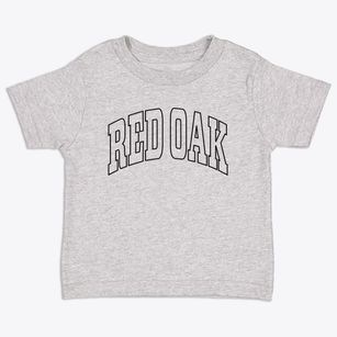 Red Oak North Carolina Trendy Block Toddler T-Shirt