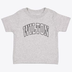 Wilton Iowa Trendy Block Toddler T-Shirt