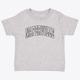 Naperville Illinois Trendy Block Toddler T-Shirt