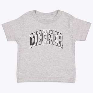 Meeker Oklahoma Trendy Block Toddler T-Shirt