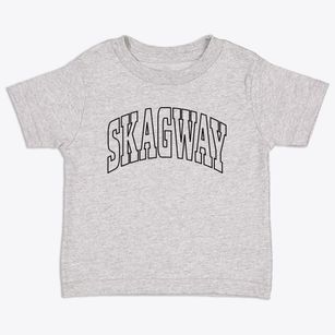 Skagway Alaska Trendy Block Toddler T-Shirt