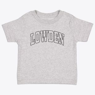Lowden Iowa Trendy Block Toddler T-Shirt