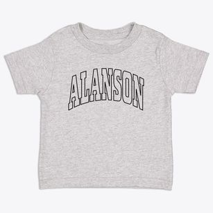 Alanson Michigan Trendy Block Toddler T-Shirt