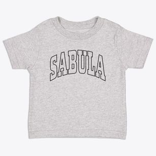 Sabula Iowa Trendy Block Toddler T-Shirt