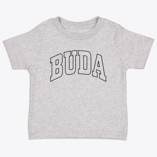 Buda Illinois Trendy Block Toddler T-Shirt
