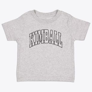Kimball West Virginia Trendy Block Toddler T-Shirt