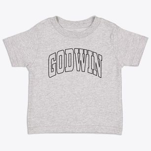 Godwin North Carolina Trendy Block Toddler T-Shirt