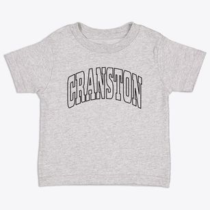Cranston Rhode Island Trendy Block Toddler T-Shirt