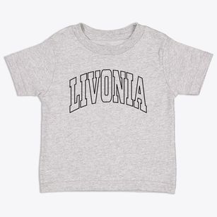 Livonia New York Trendy Block Toddler T-Shirt