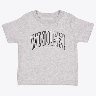 Winooski Vermont Trendy Block Toddler T-Shirt