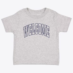 Welcome South Carolina Trendy Block Toddler T-Shirt