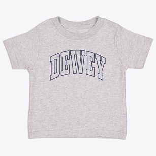 Dewey Oklahoma Trendy Block Toddler T-Shirt