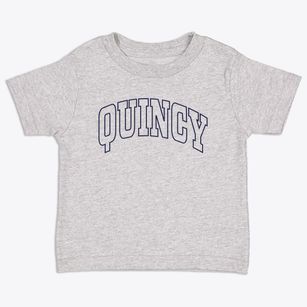 Quincy Illinois Trendy Block Toddler T-Shirt