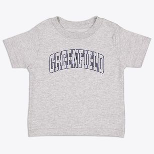 Greenfield Iowa Trendy Block Toddler T-Shirt
