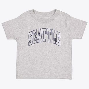 Seattle Washington Trendy Block Toddler T-Shirt