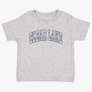 Clear Lake Wisconsin Trendy Block Toddler T-Shirt