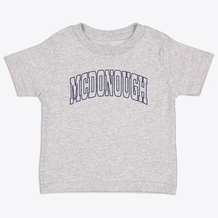 Mcdonough New York Trendy Block Toddler T-Shirt